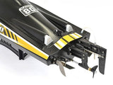 Volantex Vector Sr80 Brushless Boat (No Batt)- Black/Orange - V798-4