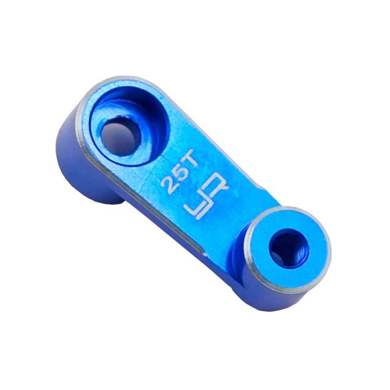 Yeah Racing 25T Aluminum 15.5mm Servo Arm Blue For Team Associated B6 Series