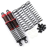 Yeah Racing Aluminum Big Bore Go 110mm Damper 2pcs for 1/10 RC Off Road Car Red