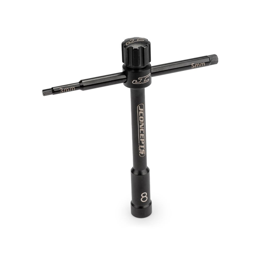 Multi-Wrench - Black - 8Mm (Glow Plug) - 3Mm | 5Mm
