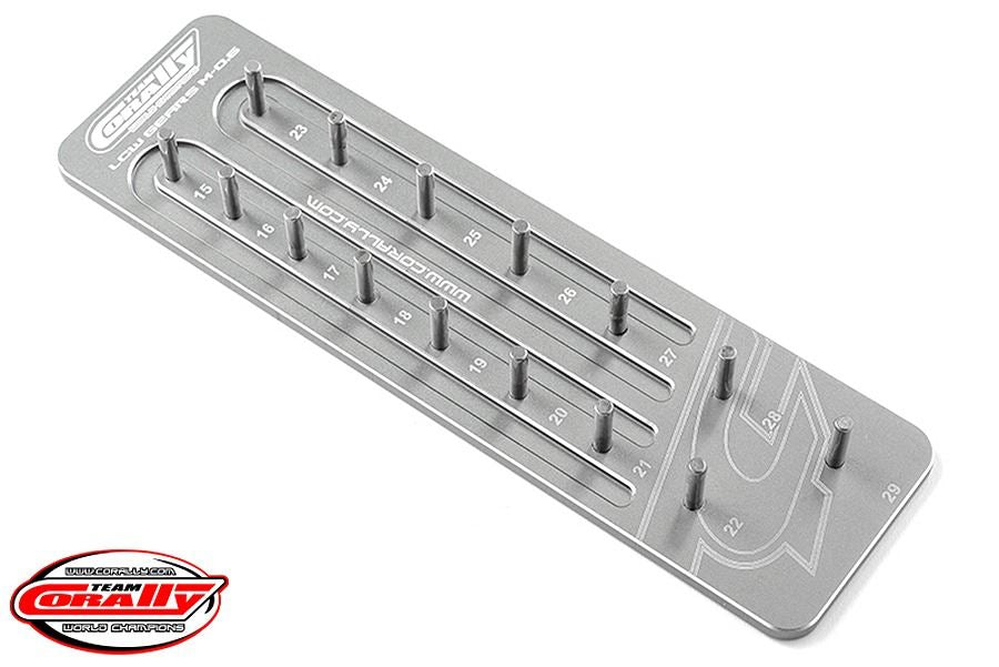 Corally Pinion Caddy M0.6 15 Pinions 3.17mm