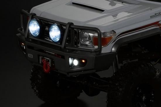 Killerbody 1/10th Alloy Bumper W/Led Upgrade Sets Matt/Black -