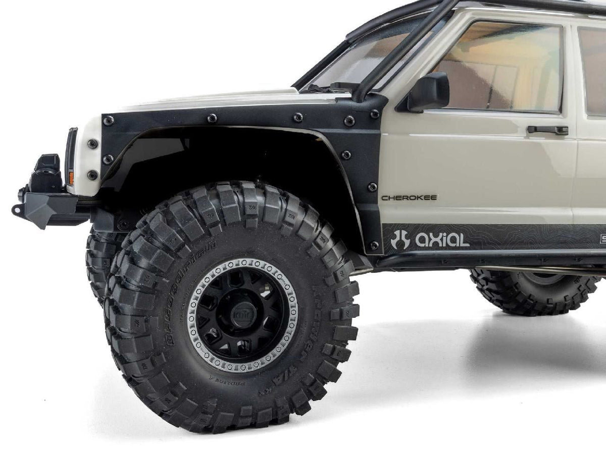 Axial 1/10 Scx10 Iii Jeep Cherokee Xj 4X4 Rtr Rock Crawler, White