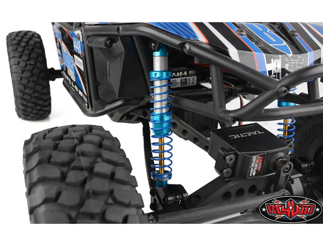Rc4Wd King Off-Road Racing Shocks 100Mm Silver/Blue