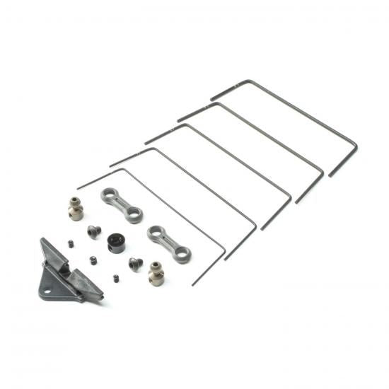 Losi Front Sway Bar Set: 22 5.0