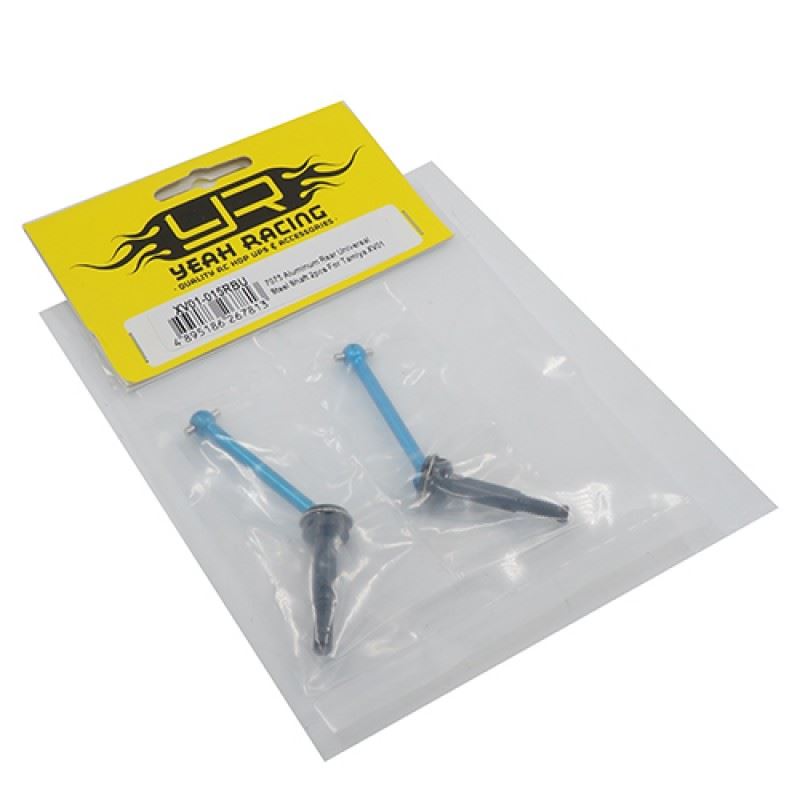 Yeah Racing 7075 Aluminum Rear Universal Steel Shaft 39mm 2pcs For Tamiya XV-01