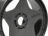 Super Star Wheel Gunmetal Front (120X60Mm/2Pcs/)