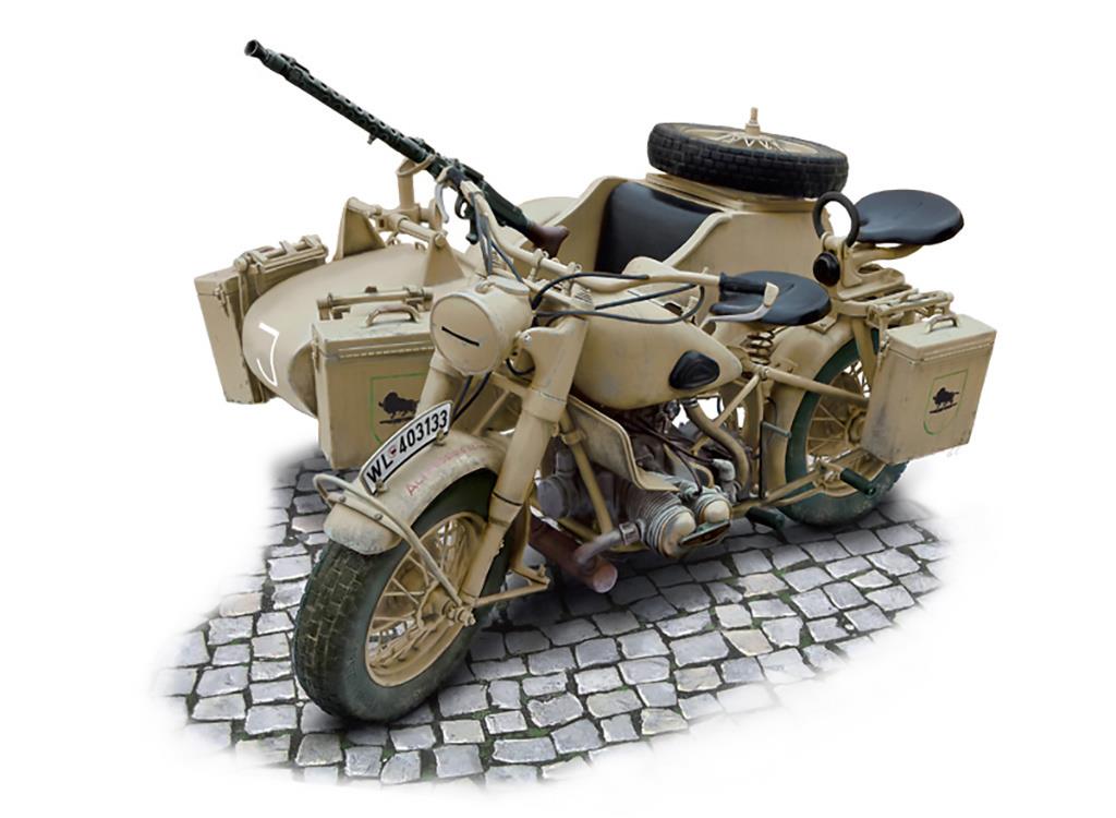 Italeri Bmw R75 With Sidecar