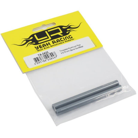 Yeah Racing Threaded Aluminum M3 Link Pipe 6x70mm 2pcs GunMetal