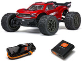 Arrma Vorteks Boost 4X2 550 Mega 1/10 2WD ST Red w/Batt Chg