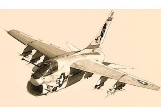 Italeri 1/72 A-7E Corsair II