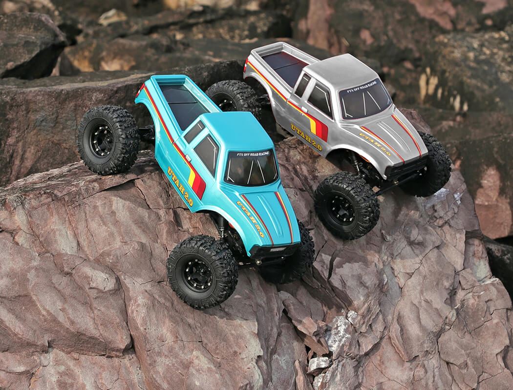 Ftx Utah 2.0 1 18 Brushless 2-Speed Lcg Crawler - Metallic Teal