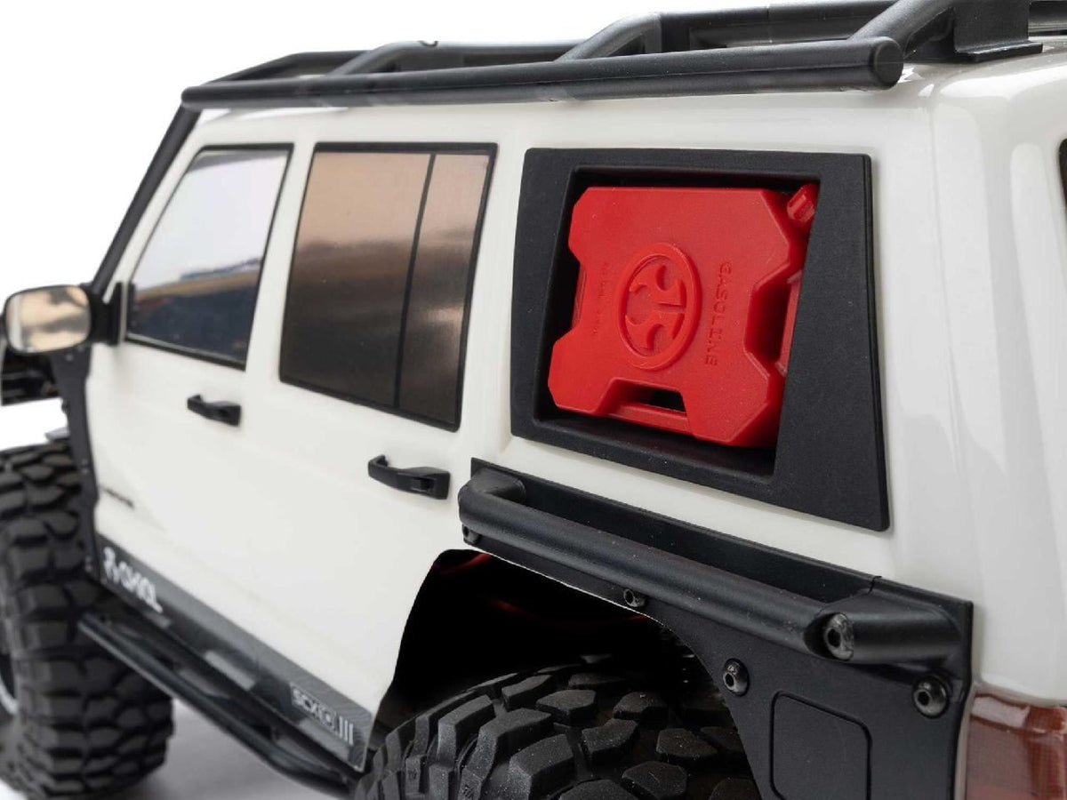 Axial 1/10 Scx10 Iii Jeep Cherokee Xj 4X4 Rtr Rock Crawler, White