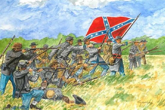 Italeri Confederate Inf(Amer Civil War)