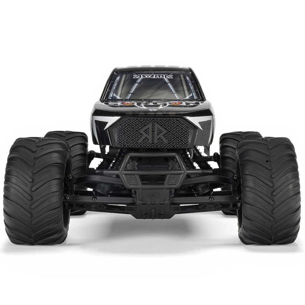 Arrma 1/10 Gorgon Mega 550 2Wd Mt With Battery & Charger Gun Metal