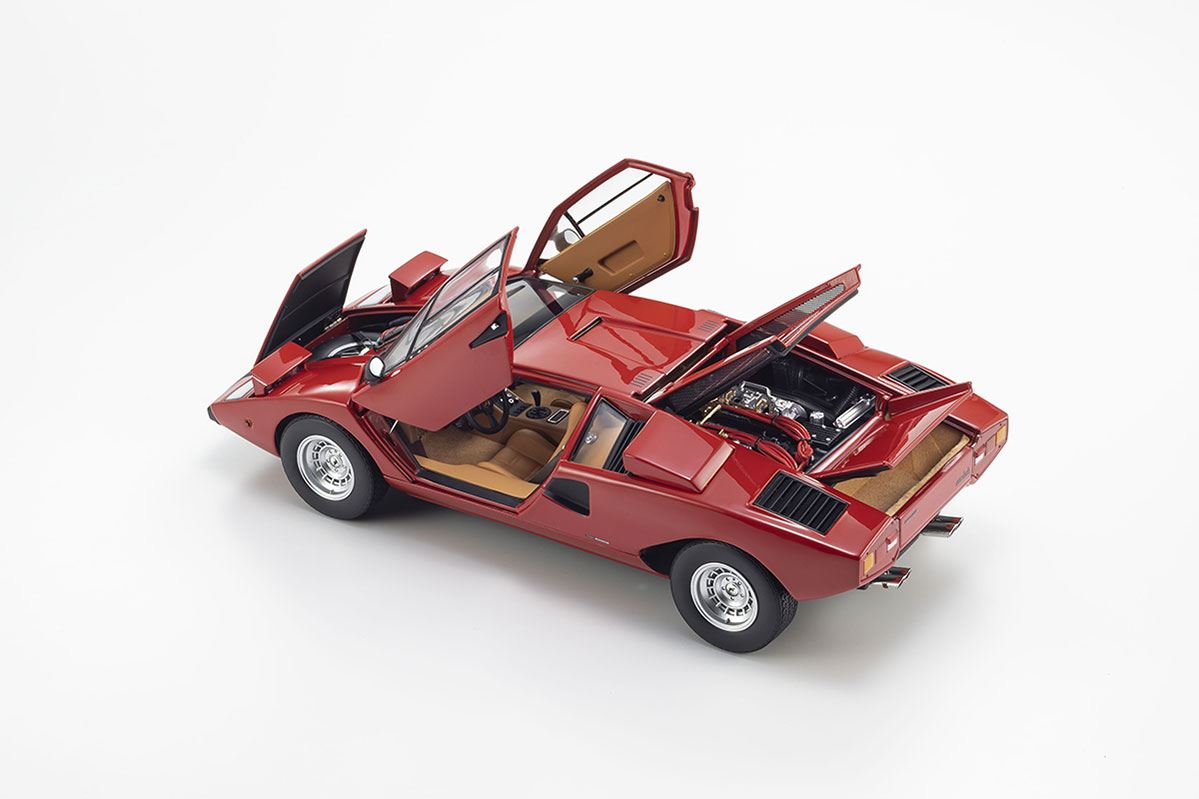 Kyosho 1:18 Lamborghini Countach Lp400 1974 Red