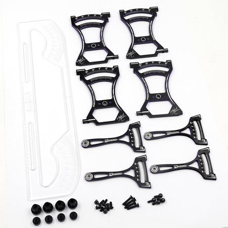 Yeah Racing Momentum 7075 Aluminum Set Up System V2 For 1/10 On Road Chassis (Limited Edition)