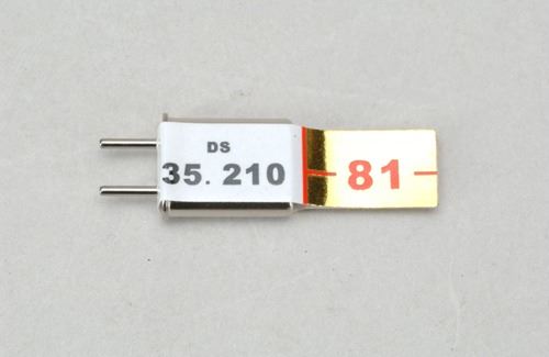 Ch 81 (35.210)FM Rx Xtl DC Cirrus