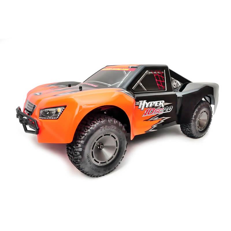 Hobao Hyper 10Sc 2.0 Electric Truck Rtr W/Orange/Black Body
