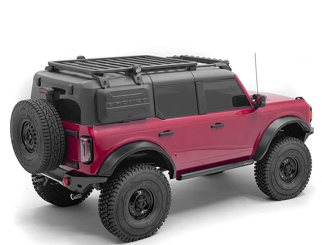 RC4WD ROOF RAILS & METAL ROOF RACK FOR TRAXXAS TRX-4 2021 BRONCO (STYLE B)