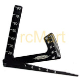 Yeah Racing 3 in 1 Camber Gauge (BK) for all 1/8 & 1/10 on road cars