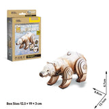Cubicfun Polar Bear (59 Pieces)