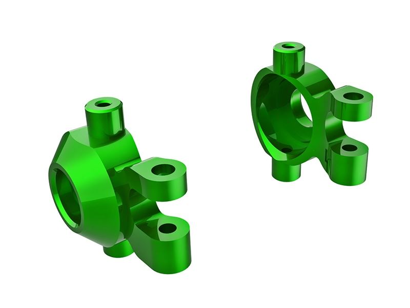 Traxxas TRX-4M 6061-T6 Aluminium Steering Blocks - Green Anodized