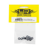 Yeah Racing Aluminum M3 Button Head Countersunk Washer Black 10 pcs