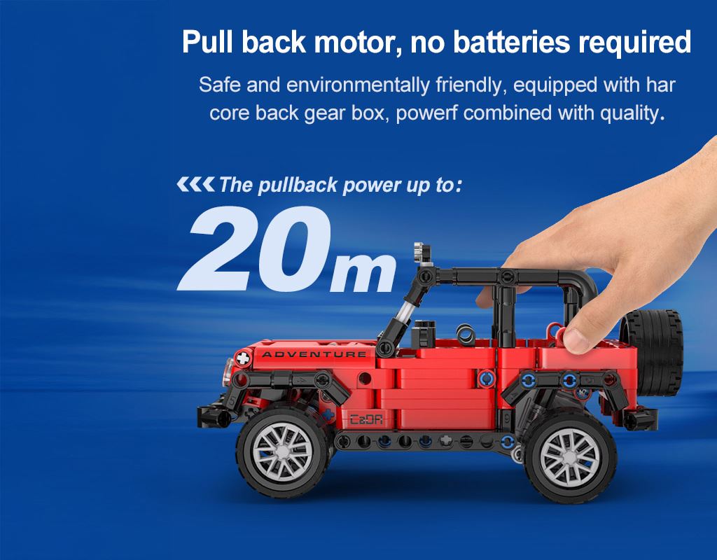 Cada Defend · Off- Road Vehicles -  389Pcs