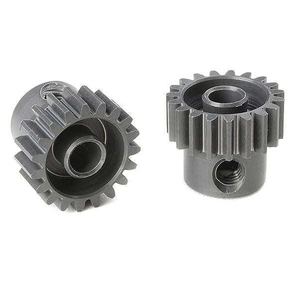 Corally 48 Dp Pinion Short Hard Anodised Al7075 19 Teeth Shaft Dia. 3.17mm