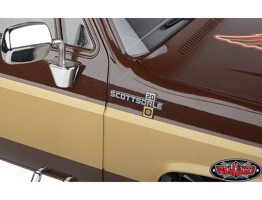 Rc4Wd Chevrolet K10 Scottsdale Metal Emblem Set (K20)