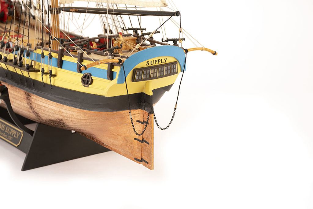 Artesania 1/50 Hms Supply First Fleet + Figurines