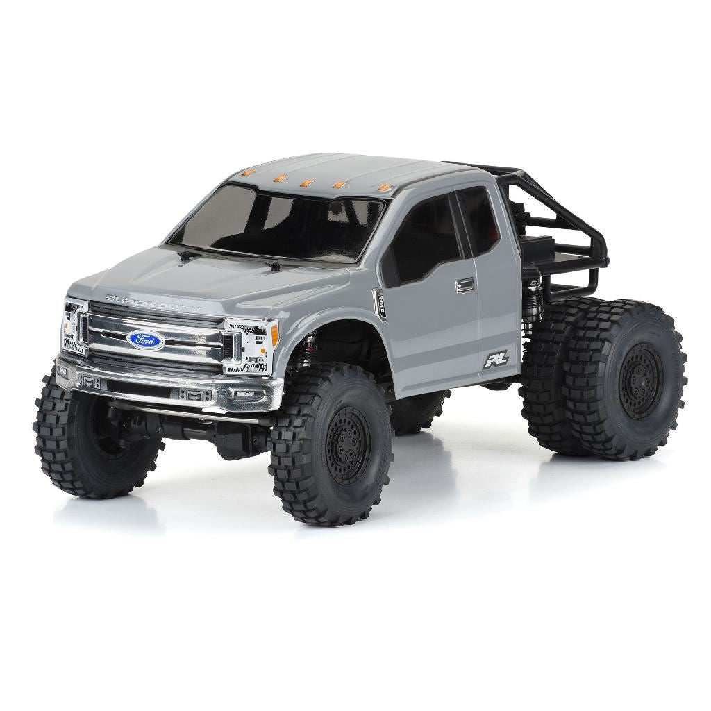 Pro 1/10 2017 Ford F-250 Super Duty Cab-Only Clear Body 12.3In Wb