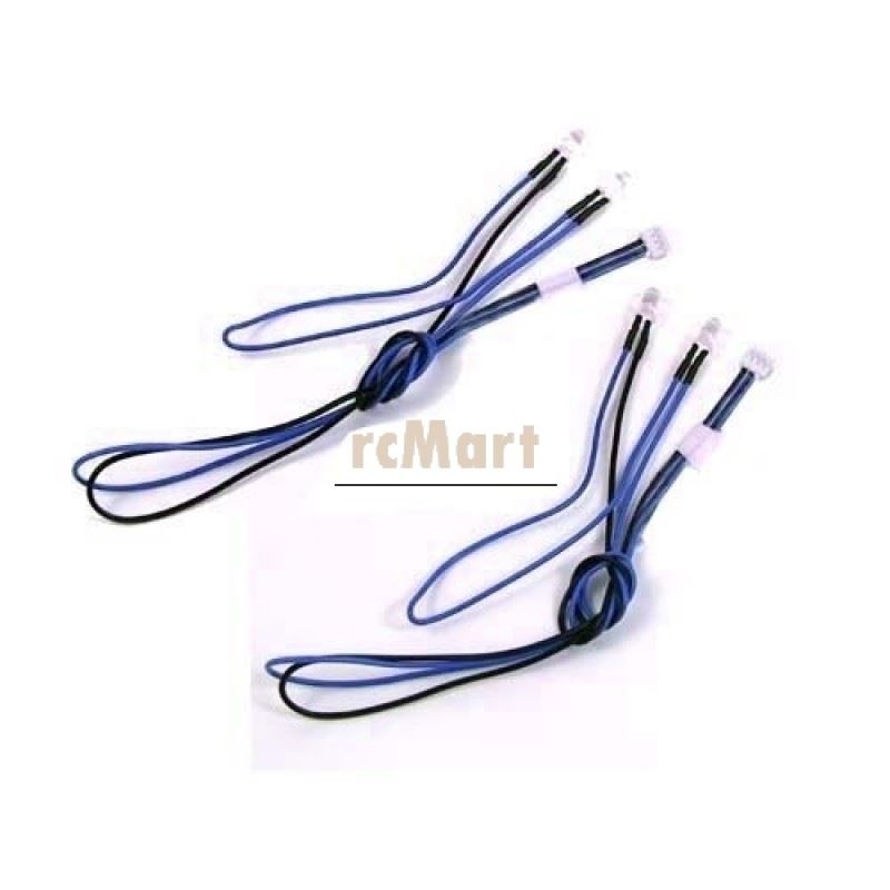 Yeah Racing 5mm Rainbow Random Light Cable 2pcs (Tamiya Plug)