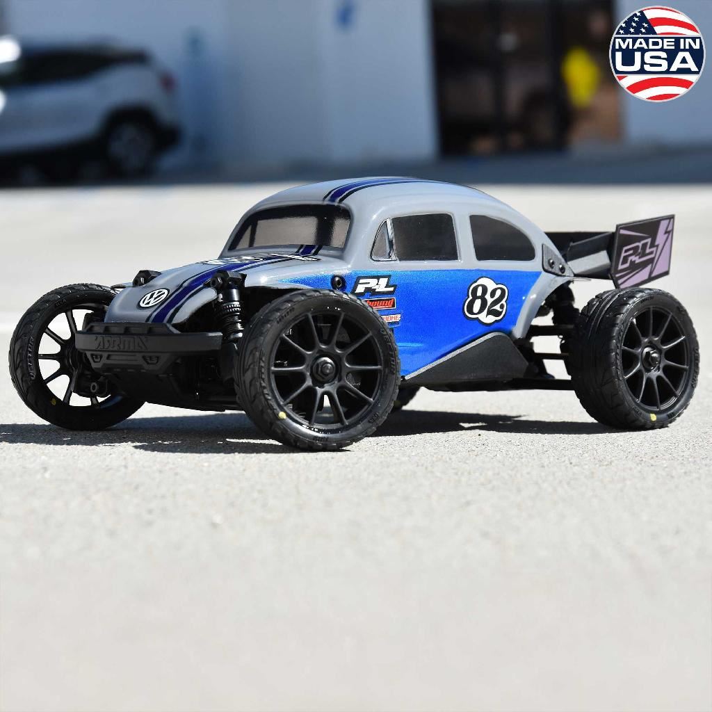Pro-Line 1/14 Vector Tire Mtd 12Mm Black Velocity Wheel (4): Arrma Ty