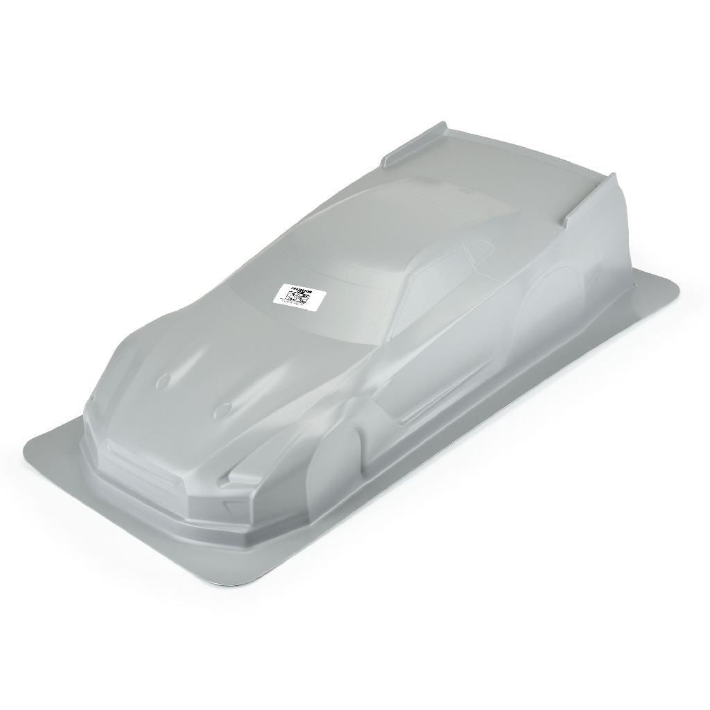 PRM 1/10 Nissan GT-R R35 Pro Mod Tough-Color Gray Body: Drag Car