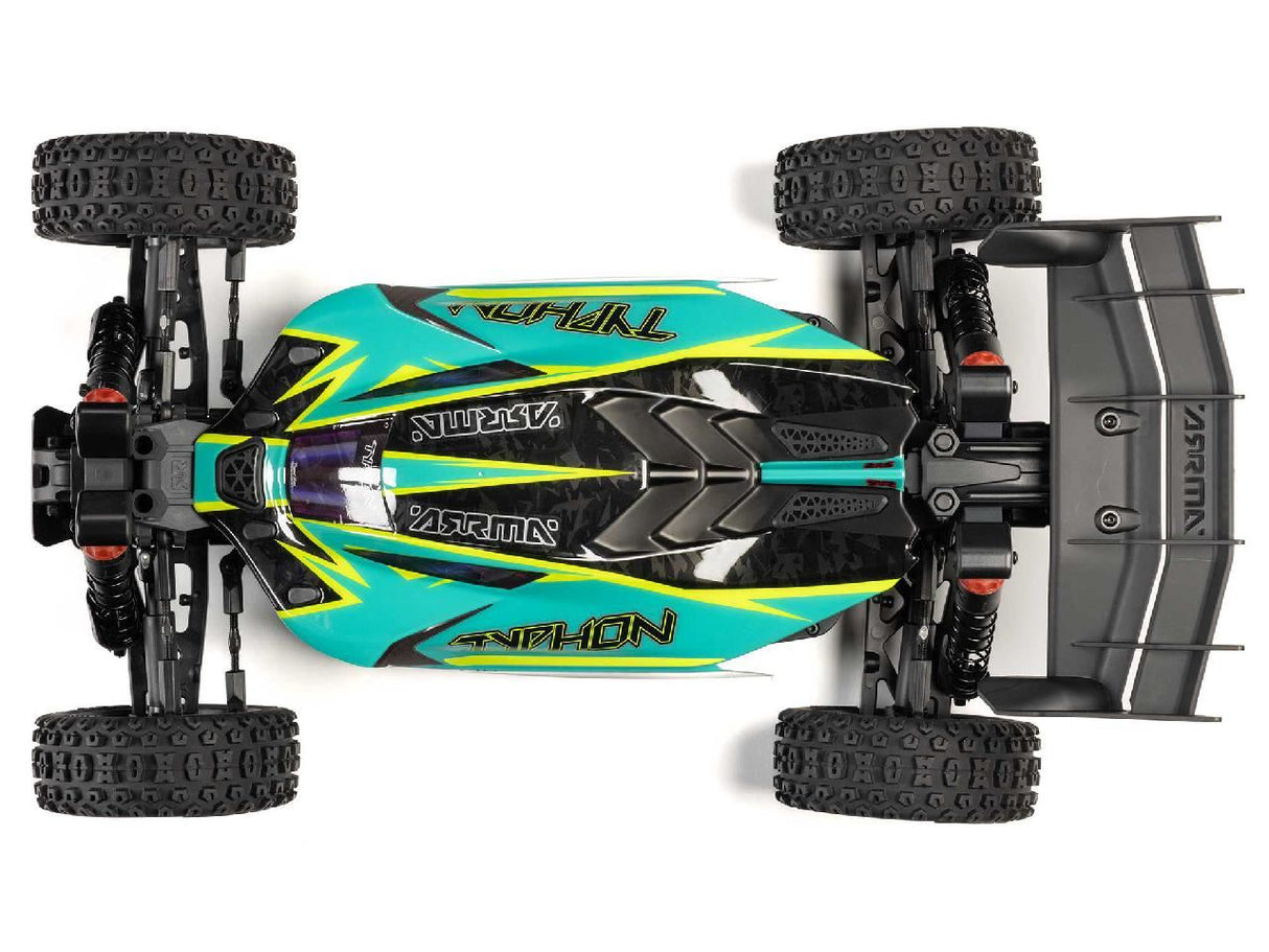 Arrma 1/8 Typhon 223S Blx 4X4  Buggy Rtr With Dsc Green