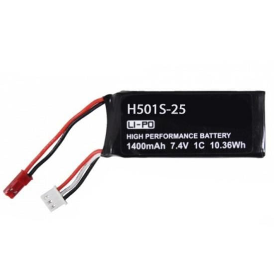 HUBSAN LIPO BATTERY FOR H901A H906A TX 1400MAH