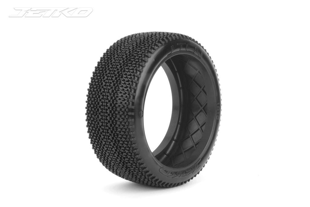 Jetko J Ten Super Soft 1:8 Buggy Tyres Only (4)