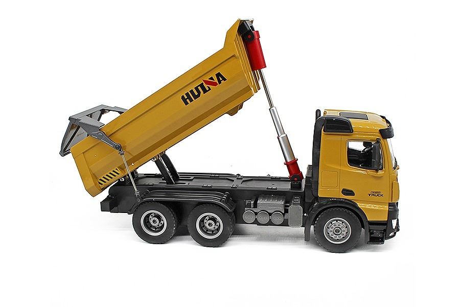 Huina Rc Tipper Dumptruck 2.4G 10Ch W/Die Cast Cab, Dump Bed