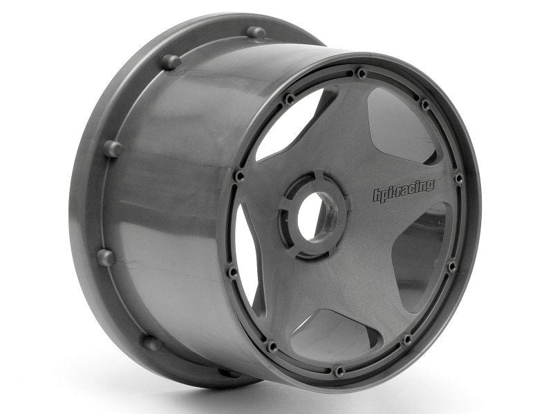 Super Star Wheel Gunmetal Rear (120X75Mm)