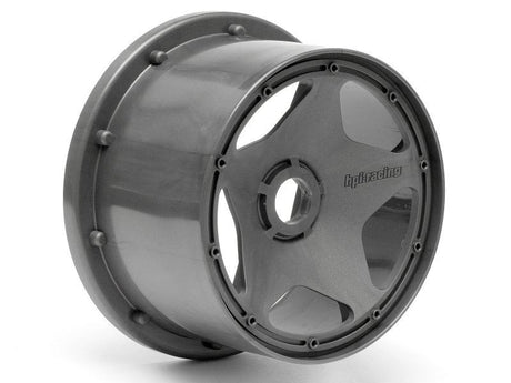 Super Star Wheel Gunmetal Rear (120X75Mm)