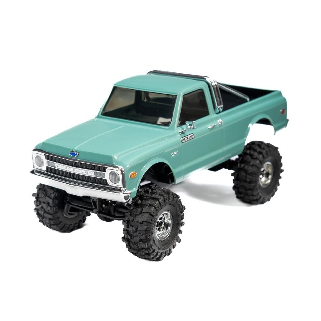 Pro-Line 1/30 Baja Pro X Front/Rear Mounted Chrome Beast Tires (4): A