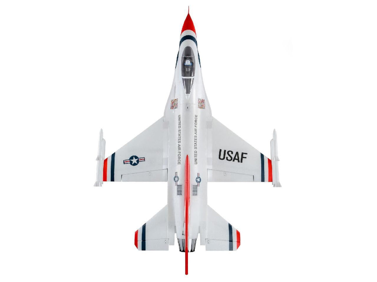 E Flite F-16 Thunderbirds 70mm EDF Jet BNF Basic with AS3X and SAFE