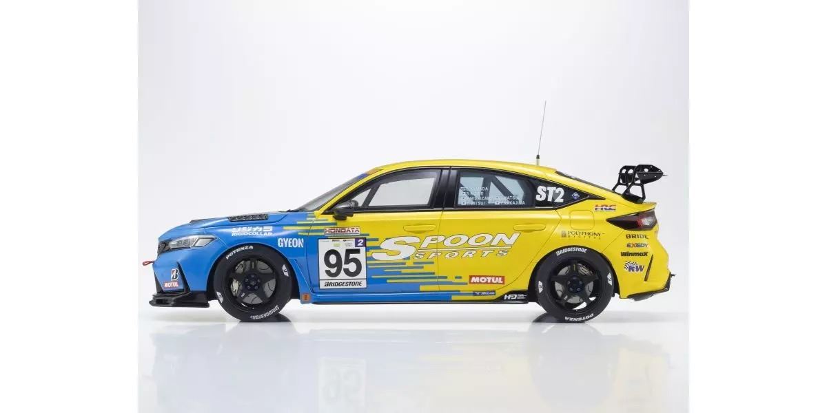 Kyosho 1:18 Samurai Collection Honda Civic (Fl5) 2024 Team Spoon #95