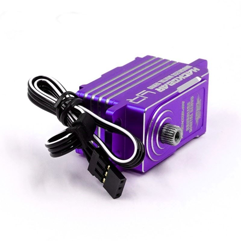 Yeah Racing Aluminium Hackgear Low Profile Digital High Speed Brushless Hv Servo For 1/10 Rc