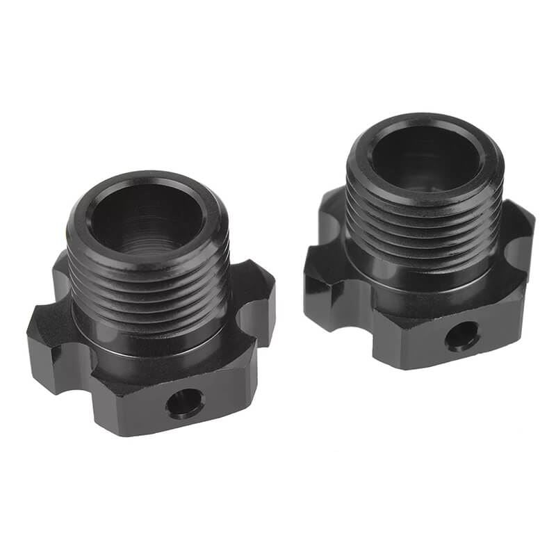 Corally Wheel Hex Adapter Xb P Ro Lightened Aluminium 7075 Black