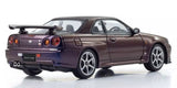 Kyosho 1:43 Nissan Skyline R34 Gt-R V-Spec Midnight Purple Iii