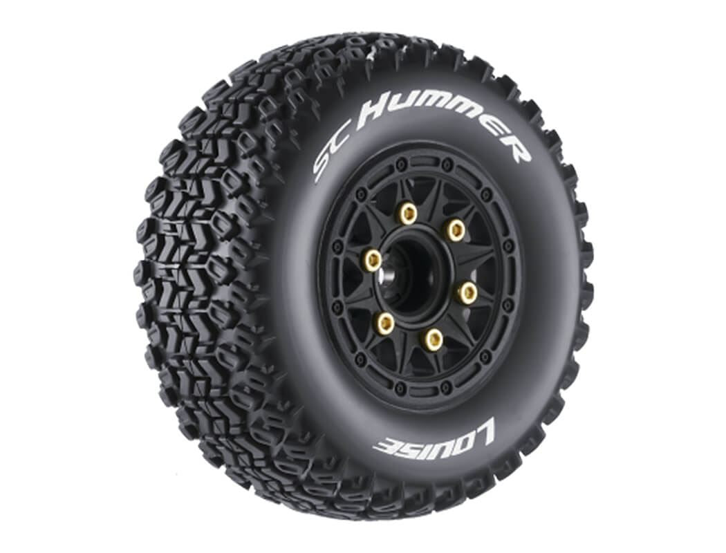 Louise Rc Sc-Hummer 1/10 Soft 12,14,17Mm Hex Fr Black