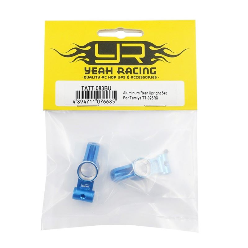 Yeah Racing Aluminum Rear Upright Set For Tamiya Tt-02 Type-Srx